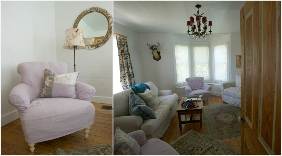 texas chair room collage